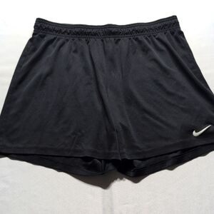 Nike womens black shorts size XL